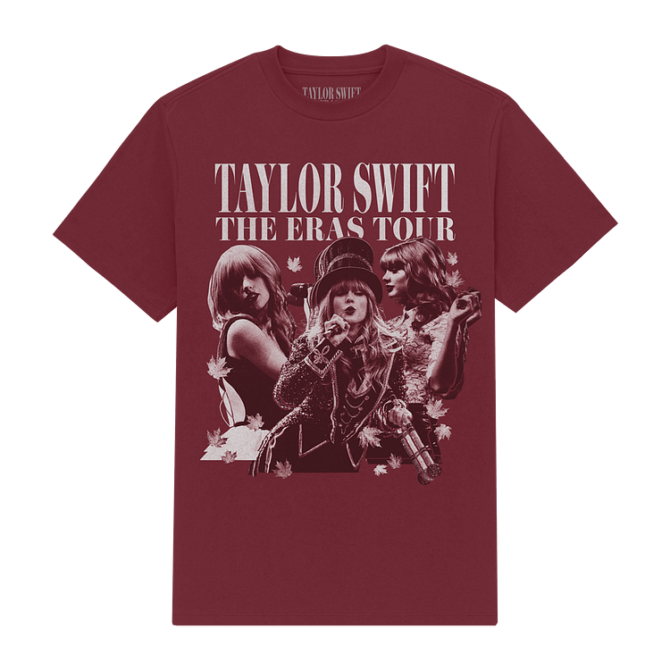 Taylor Swift The Eras Tour RED (Taylor's Version) Album T-Shirt