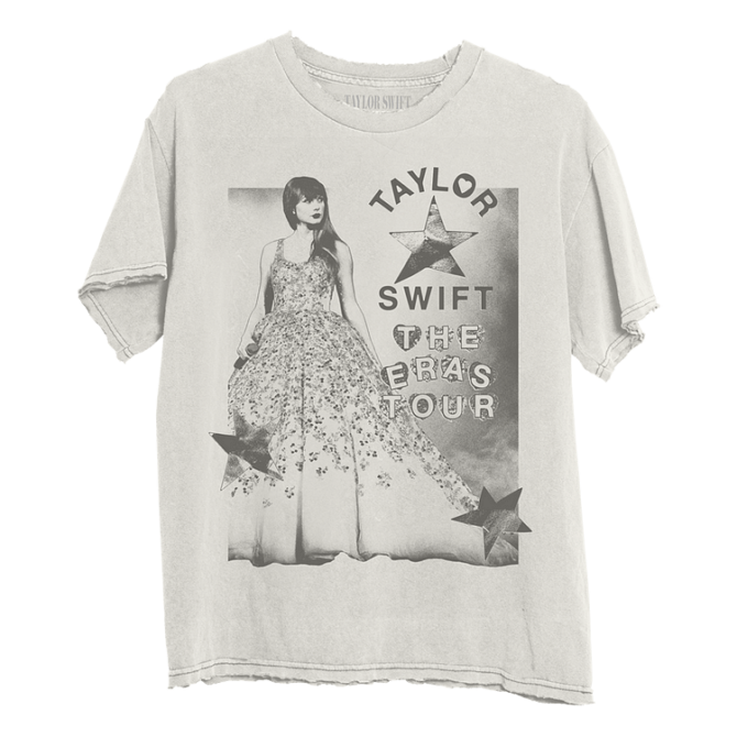 Taylor Swift The Eras Tour Photo Oversized T-Shirt - front