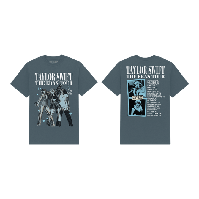 Taylor Swift The Eras Tour 1989 Album T-Shirt
