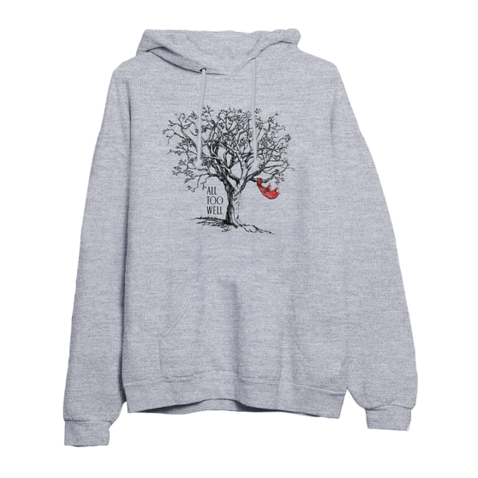 Taylor Swift All Too Well Gray Hoodie