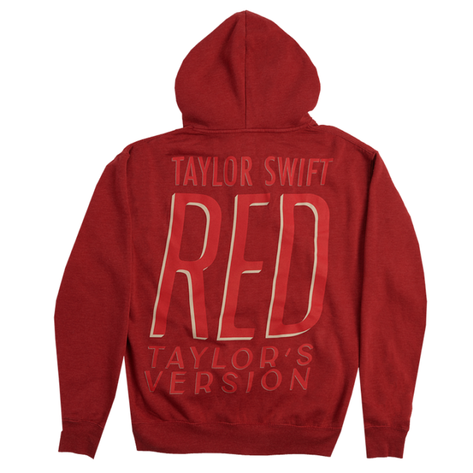 Taylor Swift Album Cover Red Hoodie